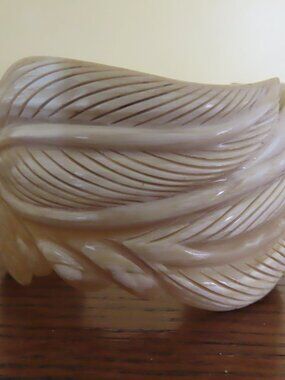 BONE/HORN  CUFF CARVED BRACELET
